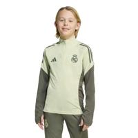 adidas Real Madrid Trainingstrui 1/4-Zip 2025-2026 Kids Lichtgroen Grijs - thumbnail