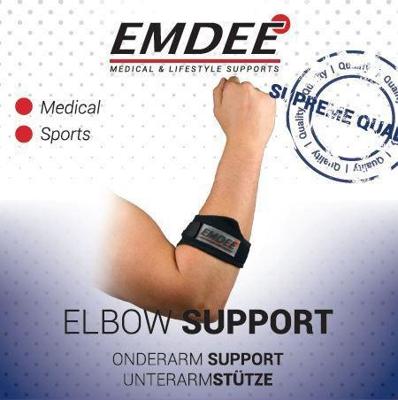 Emdee Support Braces Elbow Support Bandage One Size Art.57110 1Stuks