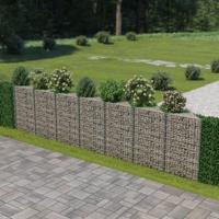 Gabion mand 450x30x100 cm gegalvaniseerd staal - thumbnail