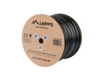 LANBERG CAT.5E UTP KABEL 305M CU DRAAD ZWART FLUKE - thumbnail
