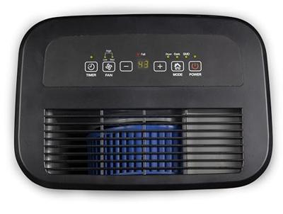 DOMO DO343DH Luchtontvochtiger 75 m² 440 W 20 l/dag Wit, Zwart