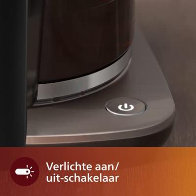 Philips HD5416/60 Café Gourmet Koffiezetapparaat Zwart