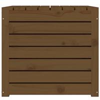 Tuinbox 101x50,5x46,5 cm massief grenenhout honingbruin - thumbnail