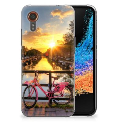 Samsung Galaxy Xcover 7 | Silliconen Back Cover | Amsterdamse Grachten Samsung Galaxy Xcover 7 | Silliconen Back Cover | Amsterdamse Grachten