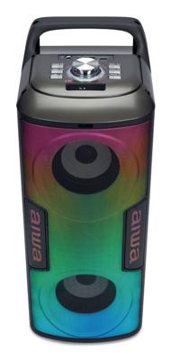 Dankzij de draagbare Bluetooth®-luidsprekers Aiwa KBTUS100 Zwart 16 W