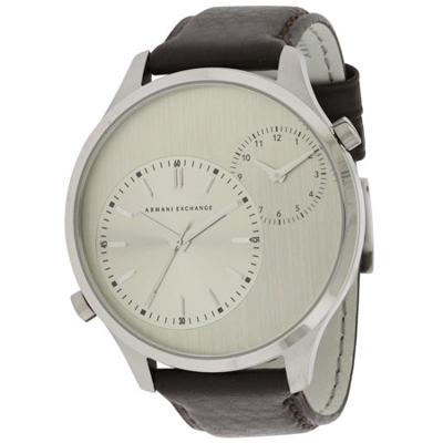 Horlogeband Armani Exchange AX2175 Leder Bruin 22mm Horlogeband Armani Exchange AX2175 Leder Bruin 22mm