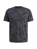 Pme Legend Aop Cotton Slub Ptss2603574 Print T-shirts 5278 Graphite - thumbnail