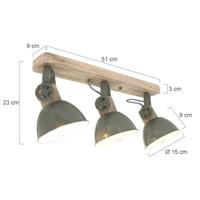 Mexlite Spot gearwood 2133 groen - thumbnail