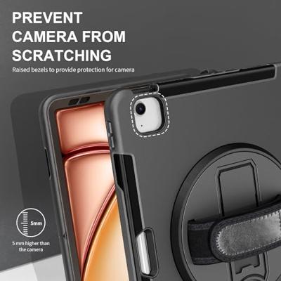 honju Rugged Back cover Grijs Tabletcover