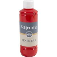 Schjerning Zijdeverf es silk, karmijnrood, 250 ml/ 1 fles - thumbnail