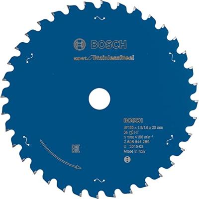 Bosch Accessories Expert for Stainless Steel 2608644289 Cirkelzaagblad 185 x 20 x 1.6 mm Aantal tanden: 36 1 stuk(s) Bosch Accessories Expert for Stainless Steel 2608644289 Cirkelzaagblad 185 x 20 x 1.6 mm Aantal tanden: 36 1 stuk(s)