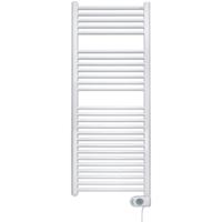 Zehnder Aura elektrische badkamerradiator / 1226 x 500 / 750 Watt / Wit - thumbnail