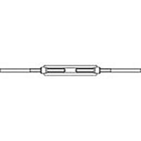 TOOLCRAFT TO-6866037 Spanmoer met 2 laseinden M24 Staal Verzinkt DIN 1480 1 stuk(s) - thumbnail