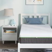 Matrassen Wit, Grijs 80 x 160 cm 100% polyester jacquard stof - thumbnail