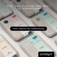 Schlafgut Schlafgut Soft Contact Jersey Flanel Hoeslaken L - 140x200 - 160x200 665 Green Mid - thumbnail