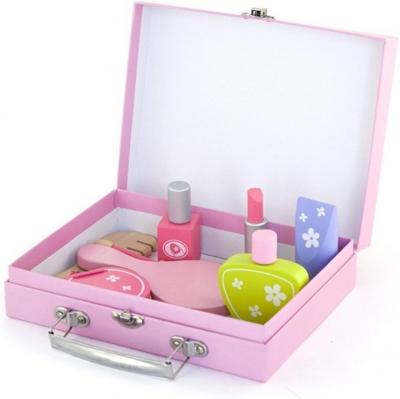 VIGA houten schoonheidsspeelset, 10 onderdelen/ 1 set