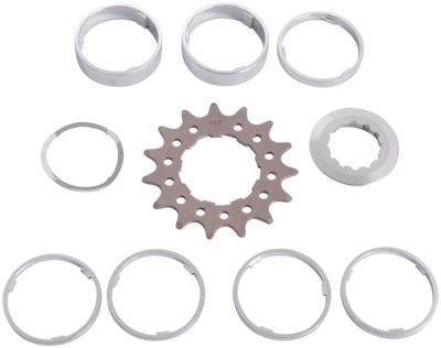 POINT steek-tandwiel set sprocket w.spacer set 15t