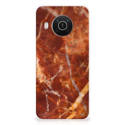 Nokia X10 | X20 | TPU | Siliconen hoesje | Marmer Bruin Nokia X10 | X20 | TPU | Siliconen hoesje | Marmer Bruin