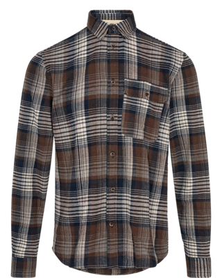 Anerkjendt Leif Brushed Check Blouse