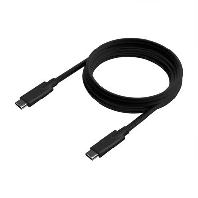 AISENS - A107-0707 - USB 3.2 Gen1 5Gbps 4K @60Hz 3A 60W E-Marker, Type USB-C/M-USB-C/M, zwart, 5.0M