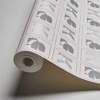 AS Creation Karl Lagerfeld Wit behang | 378421 - thumbnail