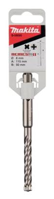 Makita B-58095 P4S: SDS-PLUS boor 8x115mm - thumbnail