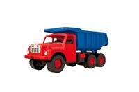 DinoBikes Tatra kiepwagen blauw 70 cm groot draaggewicht 100 kg - thumbnail