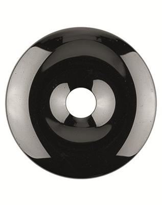 Ruben Robijn Donut 3 cm hematiet (1 st)