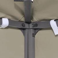 VidaXL Prieeldak 310 g/m² 4x3 m beige - thumbnail