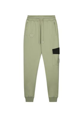 Black Bananas Hook Trackpants MENFW22.4.25 Groen-XS maat XS