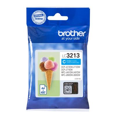 Brother LC-3213C cyaan
