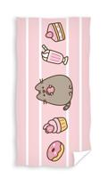 Pusheen strandlaken cake and donuts 70x140cm - thumbnail