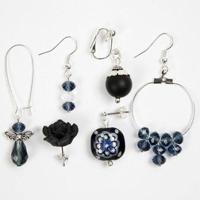 Creativ Company Oorstekers verzilverd, 10st. - thumbnail