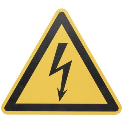 Waarschuwingsbord Hoogspanning, levensgevaar 300 mm 1 stuk(s)