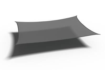 Platinum | Coolfit Schaduwdoek Rechthoek 300 x 400 cm | Antraciet Platinum | Coolfit Schaduwdoek Rechthoek 300 x 400 cm | Antraciet