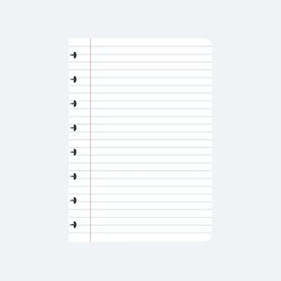 Atoma vulling voor schrift, ft A5, 120 bladzijden, gelijnd