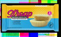 Stroap Protein choco cup peanut white chocolate 42 Gram - thumbnail