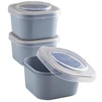 Sunware Sigma Home Lunchbakjes 3 Stuks Blauw - thumbnail