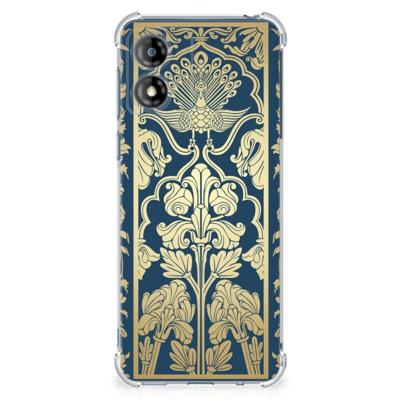 Motorola Moto E13 Case Beige Flowers Motorola Moto E13 Case Beige Flowers