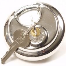 ET discusslot 90 mm staal zilver ET discusslot 90 mm staal zilver