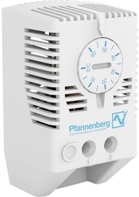 Pfannenberg Schakelkastthermostaat FLZ 530 THERMOSTAT 0..+60°C 240 V/AC 1x NO (l x b x h) 36 x 40 x 72 mm 1 stuk(s) Pfannenberg Schakelkastthermostaat FLZ 530 THERMOSTAT 0..+60°C 240 V/AC 1x NO (l x b x h) 36 x 40 x 72 mm 1 stuk(s)