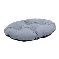 Rosewood hondenkussen tough & mucky ovaal grijs / navy - thumbnail