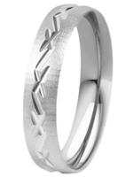 Trouwring Harmony Wit - thumbnail