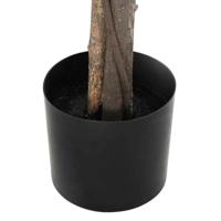 Kunst Ficus Plant 1260 bladeren 200 cm groen - thumbnail