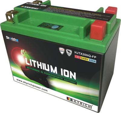 Skyrich lifepo4 batterij "hjtx20hq-fp". battery hjtx20hl-fpq-swi lithium 4-pole