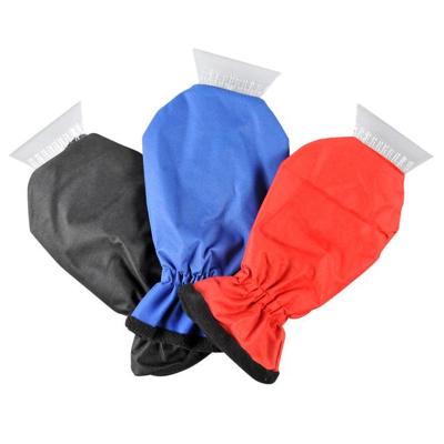 Ijskrabber proplus met fleece handschoen assorti