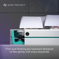 Dark Project ALU87A DAYLIGHT Mechanisch gaming-toetsenbord, ISO-meertalig, hot-swap, G3MS Zirkoon Speed Greased Switches, ingevette stabilisatoren, flexafdichtingshouder, aluminium, TKL 80%, RGB, - thumbnail