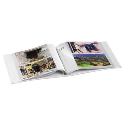 Hama 00002221 Fotoalbum (b x h) 22.5 cm x 22.5 cm Zwart, Wit 100 bladzijden