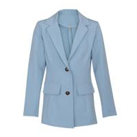 KIEstone Zomer blazer meisjes - licht blauw - Coco - thumbnail