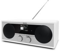 TechniSat DIGITRADIO 451 CD IR Internetradio Internet, DAB+, VHF (FM) AUX, Bluetooth, USB, WiFi, Internetradio Incl. afstandsbediening, Spotify Wit - thumbnail